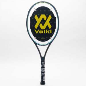 Volkl V-Cell 7 Battleship Grey/Neon Blue/Neon Yellow Tennis Racquets Size 4L - 4 1/2"