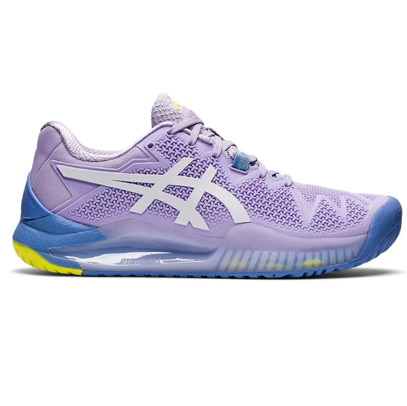 ASICS Women's GelResolution 8 Tennis Shoes (Murasaki/White) TennisRage