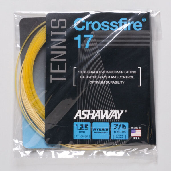 Ashaway Crossfire 17 Tennis String Packages Size String Package