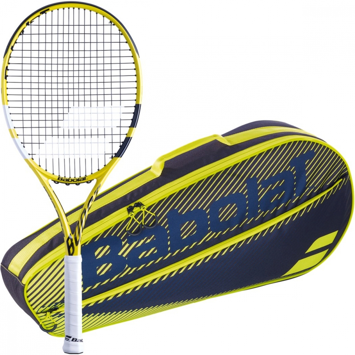 Babolat Boost Aero + Yellow Club Bag Tennis Starter Bundle - TennisRage