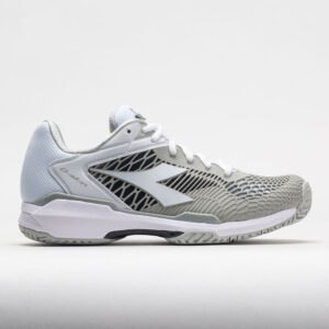 Diadora Speed Competition 7+ AG Women's Tennis Shoes White/Black/Silver DD Size 7 Width B - Medium