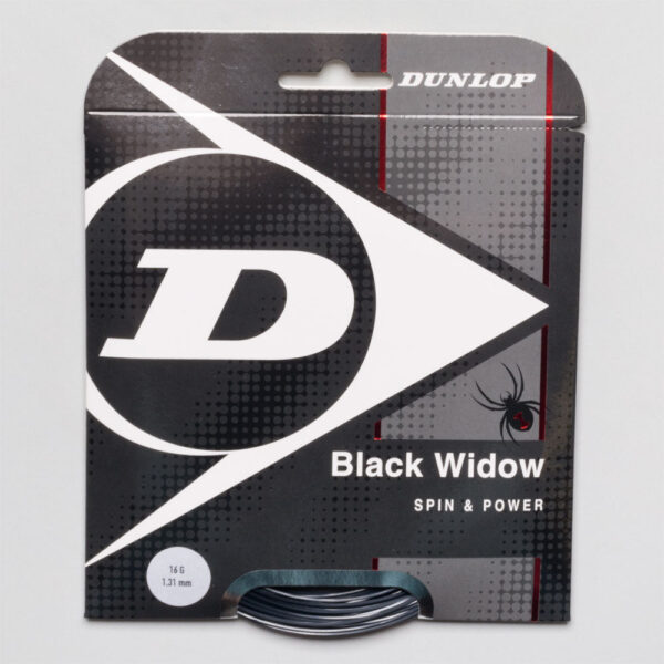 Dunlop Black Widow 16 Tennis String Packages Size String Package