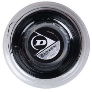 Dunlop Black Widow 200M Reel, 16G Tennis String