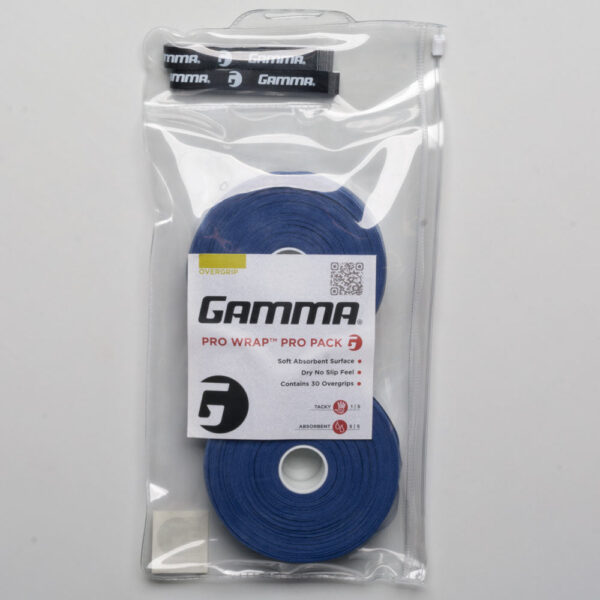 Gamma Pro Wrap Overgrip 30 Pack Tennis Overgrips