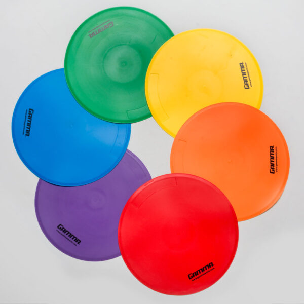 Gamma Rainbow Training Spots (Set of 6) Tennis Training Aids