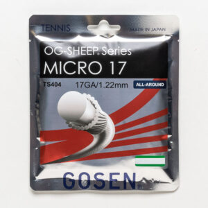 Gosen OG-Sheep Micro 17 Tennis String Packages White, Size String Package