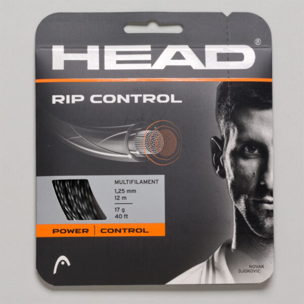 HEAD RIP Control 17 Tennis String Packages Black/White, Size String Package