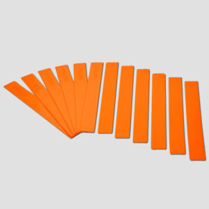 Oncourt Offcourt Orange Long Lines (Set of 12) Tennis Training Aids