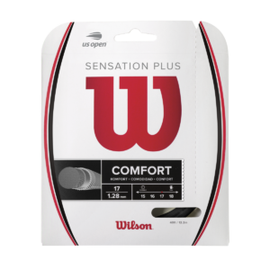 Sensation Plus 17G - Black - Wilson Tennis String