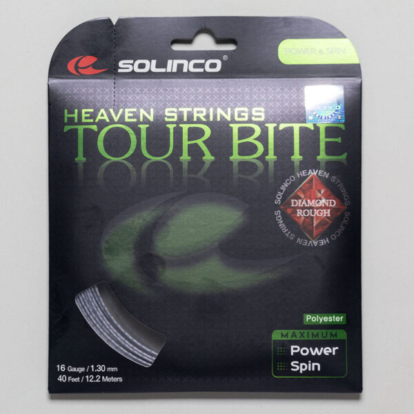 Solinco Tour Bite Diamond Rough 16 1.30 Tennis String Packages Size String Package