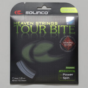 Solinco Tour Bite Diamond Rough 17 1.20 Tennis String Packages Size String Package