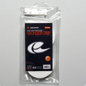 Solinco Wonder Overgrips 30 Pack Tennis Overgrips White