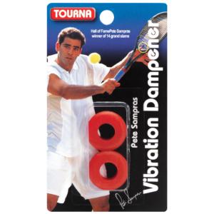 TOURNA Sampras Dampener, Red Tennis