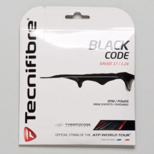 Tecnifibre Black Code 1.24 17 Tennis String Packages Size String Package