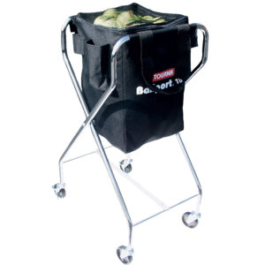 Tourna Ballport 180 Travel Cart, Black Tennis