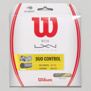 Wilson Duo Control 4GR 125 + NXT Control 16 Tennis String Packages Size String Package