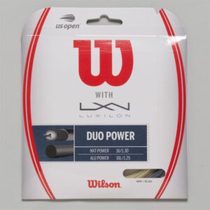 Wilson Duo Power ALU Power 125 + NXT Power 16 Tennis String Packages Size String Package