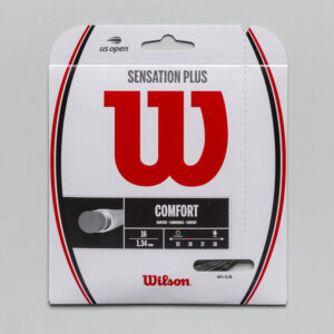 Wilson Sensation Plus 16 Tennis String Packages Black, Size String Package