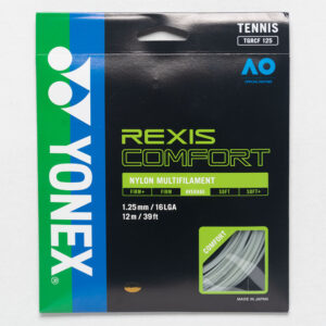 Yonex Rexis Comfort 16L 1.25 Tennis String Packages Cool White, Size String Package