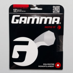 Gamma Moto 17 Tennis String Packages Black, Size String Package