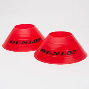 Dunlop Teaching Cones 6 Pack Tennis Training Aids Red