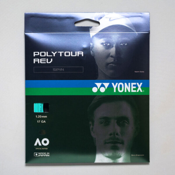 Yonex POLYTOUR Rev 17 1.20 Tennis String Packages Green, Size String Package