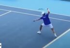 Soonwoo Kwon Smashes Racquet