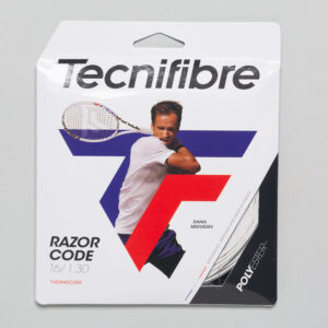 Tecnifibre Razor Code 16 1.30 Tennis String Packages White, Size String Package