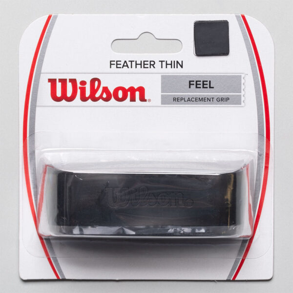 Wilson Featherthin Replacement Grip Tennis Replacement Grips Black
