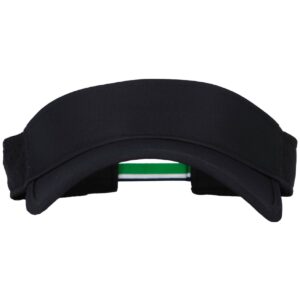 Ame & Lulu Performance Tennis Visor (Solid Navy/Green)