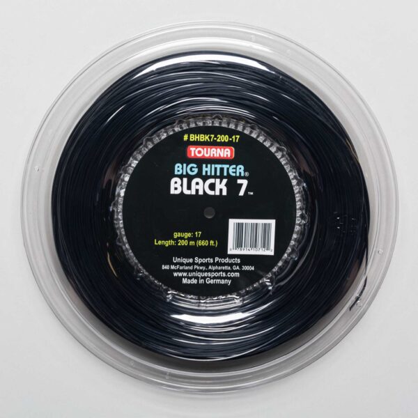 Tourna Big Hitter Black 7 17 660' Reel Tennis String Reels
