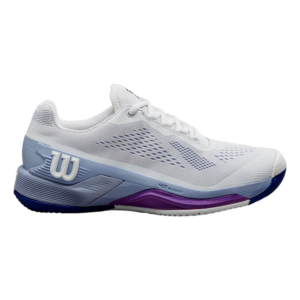 Rush Pro 4.0 Women's Tennis Shoe, White/Lavender, 6 M - Wilson