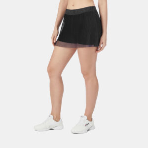 Fila Essentials Illusion Skort Women's Tennis Apparel Black, Size Small