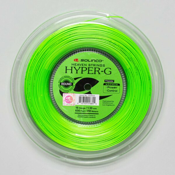 Solinco Hyper-G Round 16 1.30 660' Reel Tennis String Reels