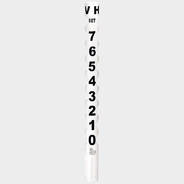 Tourna Tennis Court Score Tube Tennis Scorekeepers White