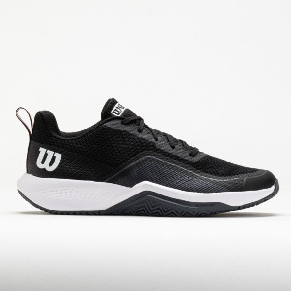 Wilson Rush Pro Lite Men's Tennis Shoes Black/Ebony/White Size 12 Width D - Medium