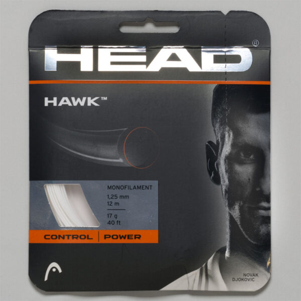 HEAD Hawk 17 Tennis String Packages White, Size String Package