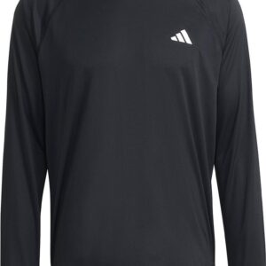 Adidas Women's Club Long Sleeve Tennis Tee (Black)