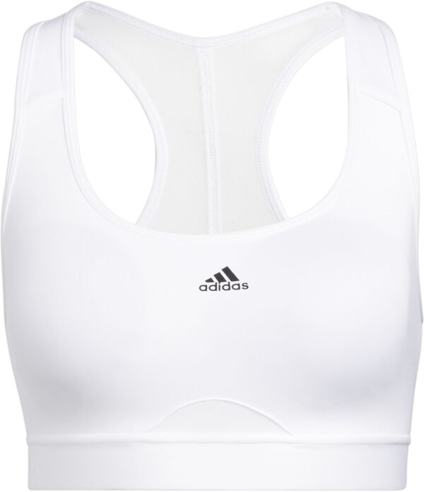 Adidas Women's Power React Tennis Training Bra (White)