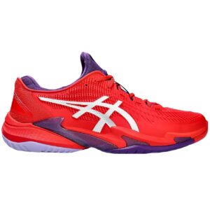 Asics Men's Court FF 3 Novak Tennis Shoes (Classic Red/White)