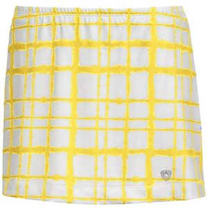 DUC Chaos Women's Power Skirt (White/ Gold)