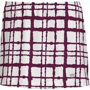 DUC Chaos Women's Power Skirt (White/ Maroon)