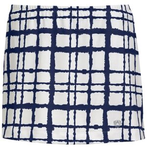 DUC Chaos Women's Power Skirt (White/ Navy)