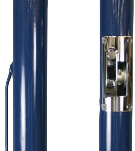 Douglas Premier XS Open Blue Internal Wind Tennis Posts - Plated Gears