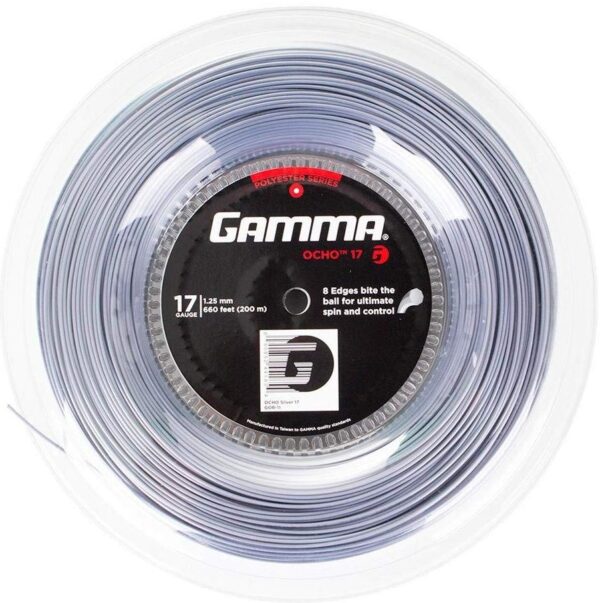 Gamma OCHO 16g Tennis String (Reel)