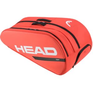 Head Tour 9R Tennis Racquet Bag L (Flou/Orange)