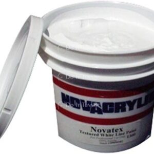 Nova NovaTex Textured Tennis Court Line Paint (1 Gallon Pail)