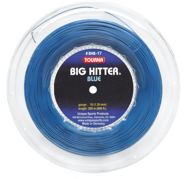 Tourna Big Hitter Blue 18g Tennis String (Reel)