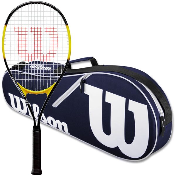 Wilson Energy XL Tennis Racquet Bundled with an Advantage II Tennis Bag