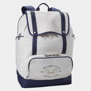 Wilson Heritage 1914 Backpack Cream/Dark Blue Tennis Bags